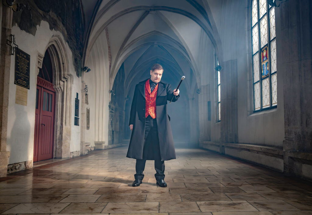 Fot. ze spektaklu Pan Twardowski Faust Krakowski