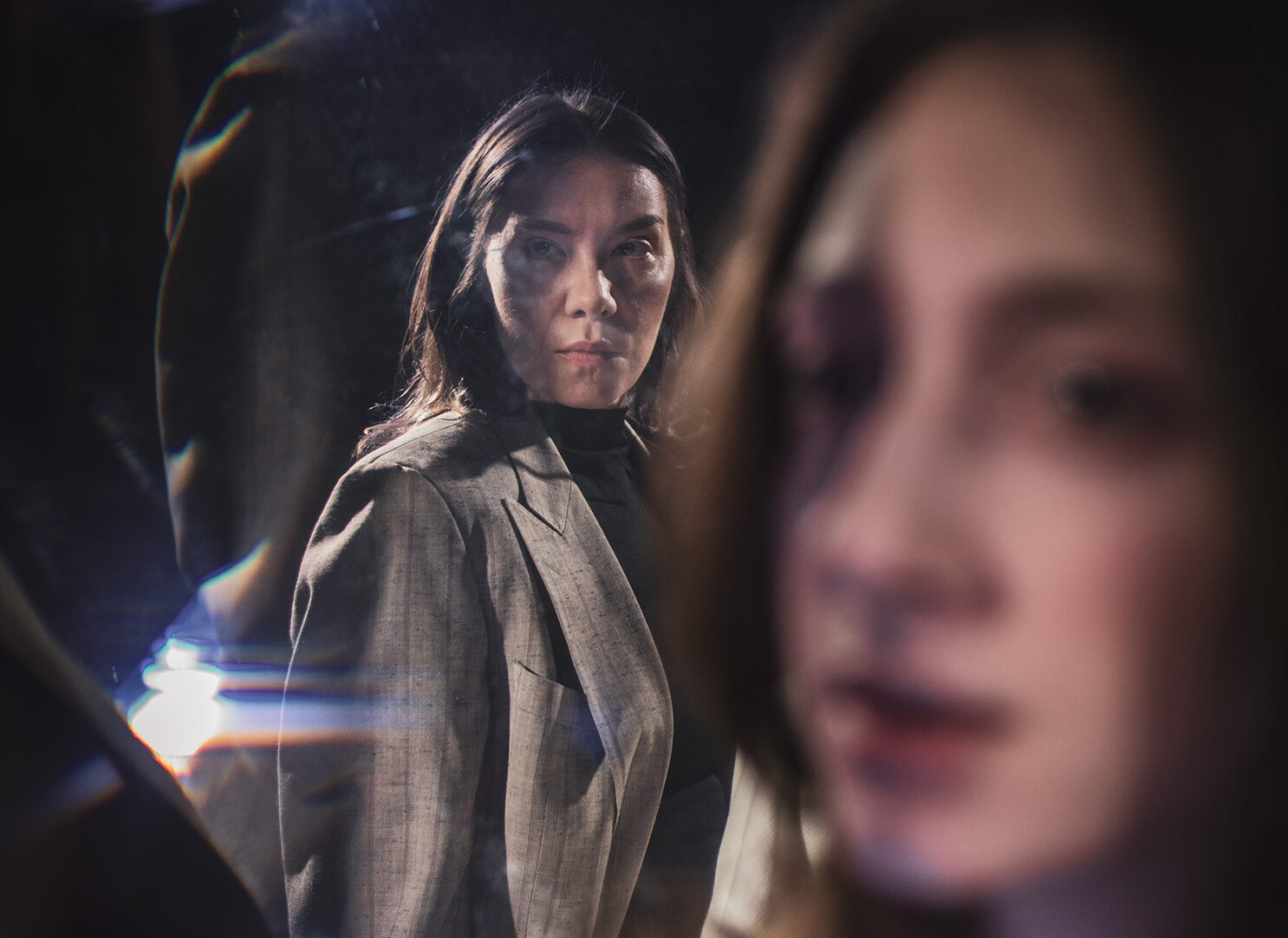 Zdjęcie ze spektaklu ,,Burza” w Teatrze Bgatela